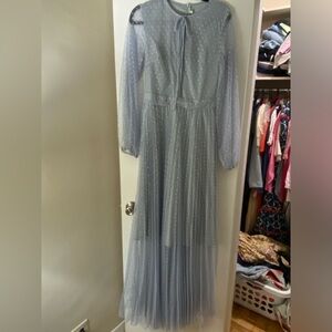 Miss ord polka dot maxi dress